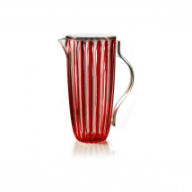Carafe Guzzini Dolcevita en polymère rouge - Couteaux du Chef - Couteaux du Chef