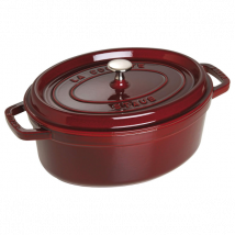 Cocotte fonte ovale grenadine STAUB - Couteaux du Chef - Couteaux du Chef