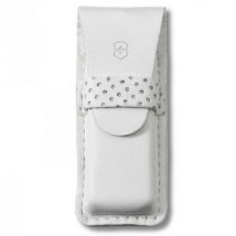 Etui cuir blanc Victorinox pour couteaux suisses 5,8cm - Jusqu'à 5 pièces - Couteaux du Chef - Couteaux du Chef