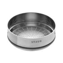 Passoire pour cuiseur vapeur en inox pour cocotte ronde Staub - Couteaux du Chef - Couteaux du Chef