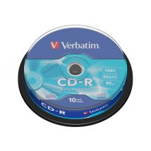 Verbatim - CD-R x 10 - 700 MB - storage media