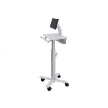Ergotron StyleView Tablet Cart, SV10 cart - for tablet / keyboard - white, aluminium - TAA Compliant