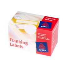 Avery - fanfold permanent franking labels - 1000 label(s) - 38 x 140 mm