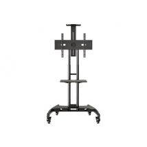 Peerless Tru Vue TRVT561 Mobile Height Adjustable Trolley cart - for LCD display - matte black