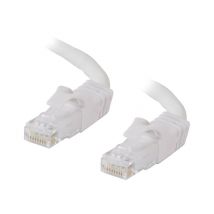 C2G Cat6 Booted Unshielded (UTP) Network Patch Cable - patch cable - 10 m - white
