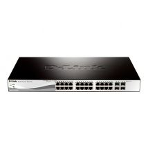 D-Link Web Smart DGS-1210-28P - switch - 24 ports - Managed - rack-mountable