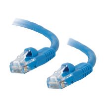 C2G Cat5e Booted Unshielded (UTP) Network Patch Cable - patch cable - 5 m - blue