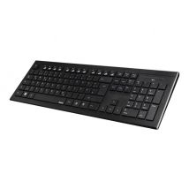 Hama "Cortino" - keyboard and mouse set - UK - black Input Device