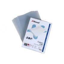 Rexel Superfine - L-shaped folder - for A4 - clear (pack of 100)