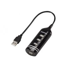 Hama USB 2.0 Hub 1:4 - hub - 4 ports
