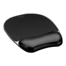 Fellowes Gel Crystals - mouse pad with wrist pillow