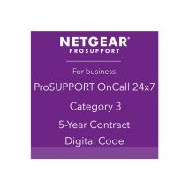 NETGEAR ProSupport OnCall 24x7 Category 3 - technical support - 5 years