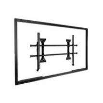 Chief Fusion X-Large Micro-Adjustable Fixed Display Wall Mount - For Displays 55-100" - Black bracket - fixed - for LCD display - black