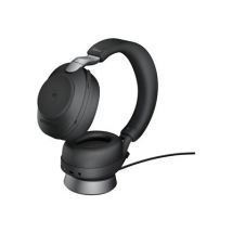 Jabra Headset Evolve2 85 MS Duo, inkl. Link 380a & Ladestat.