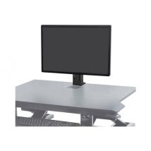 Ergotron WorkFit mounting kit - for LCD display - black
