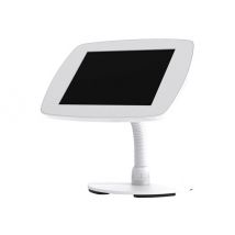 Bouncepad Counter Flex stand - exposed front camera and home button & gooseneck arm - for tablet - white