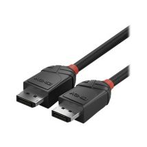 LINDY DisplayPort Kabel Black Line 0.5m