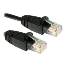 Cables Direct patch cable - 2 m - black