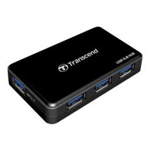 USB-HUB  4-Port Transcend USB3.0 HUB3K          mit Netzteil