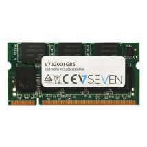 V7 - DDR - module - 1 GB - SO-DIMM 200-pin - 400 MHz / PC3200 - unbuffered