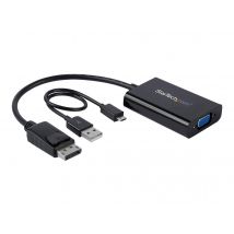 StarTech.com DisplayPort to VGA Adapter with Audio - 1920x1200 - DP to VGA Converter for Your VGA Monitor or Display (DP2VGAA) - DisplayPort / VGA adapter - 18.4 m