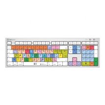 LogicKeyboard Apple Logic Pro X ALBA Slimline - keyboard - Mac - QWERTY - UK - silver Input Device