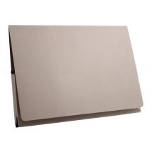 Guildhall - document wallet - for A4 - capacity: 180 sheets - grey (pack of 50)