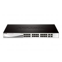 D-Link Web Smart DGS-1210-28 - switch - 24 ports - Managed - rack-mountable
