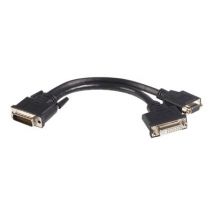 StarTech.com DMS 59 Splitter Cable - 8in - DMS 59 to 1 x DVI / 1 x VGA - Y Cable - DMS 59 to VGA - Monitor Splitter Cable - DMS 59 Cable (DMSDVIVGA1) - display cable - 20 cm