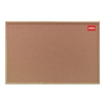 Nobo Elipse Classic - bulletin board - 900 x 600 mm - brown