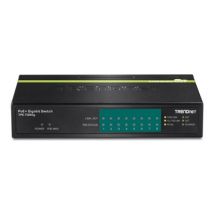 TRENDnet Switch  8 Port Gbit PoE+ 123W Metall