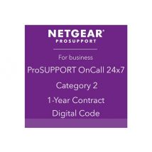 NETGEAR ProSupport OnCall 24x7 Category 2 - technical support - 1 year