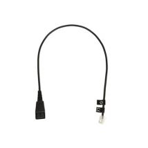 JABRA QD Cord to RJ10 straight 0.5meters