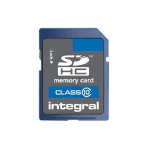Integral - flash memory card - 4 GB - SDHC