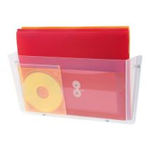 Deflecto DocuPocket Unbreakable - literature holder - for Letter, A4 - clear