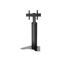 Chief Fusion Medium Height-Adjustable Floor Stand Display Mount - For Displays 32-65" - Black stand - for flat panel - black