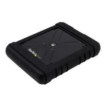 StarTech.com USB 3.0 to 2.5" SATA SSD/HDD Enclosure - UASP Enhanced External Hard Drive Enclosure - MIL-STD-810G Rated Case (S251BRU33) - storage enclosure - SATA 6Gb/s - SATA 6Gb/s, USB 3.0