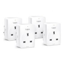 Tapo P100 V2 - smart plug - 802.11b/g/n, Bluetooth 4.2 (pack of 4)