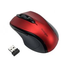 Kensington Pro Fit Mid-Size - mouse - 2.4 GHz - Ruby Red