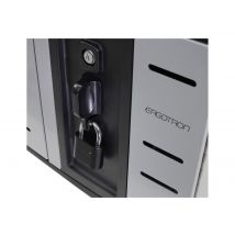 Ergotron Zip12 cabinet unit - for 12 tablets / notebooks - charging - black, silver