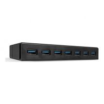 Lindy USB 3.1 Hub 7 Port with Charging Function - hub - 7 ports