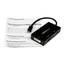 STARTECH mDP to VGA DVI HDMI Adapter