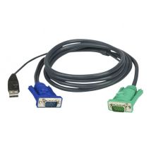 ATEN 2L-5201U - keyboard / video / mouse (KVM) cable - 1.2 m