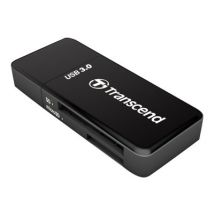 Card Reader Transcend F5 USB3.0 SD/microSD Card Reader schw.