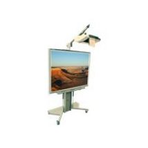 LOXIT Hi-Lo 500 Electric Whiteboard Trolley Lift - whiteboard stand