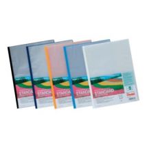 Pentel Standard - display book - for A4 - capacity: 30 sheets - black with transparent front cover (pack of 5)