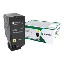 Lexmark - yellow - original - toner cartridge - LCCP, LRP