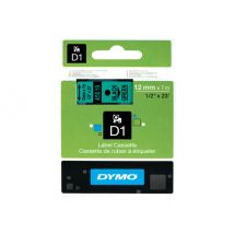 DYMO D1 - label tape - 1 cassette(s) - Roll (1.2 cm x 7 m)