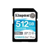 SD Card 512GB Kingston SDXC Canvas Go Plus C10 retail