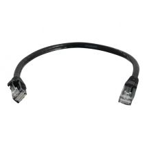 C2G Cat6 Booted Unshielded (UTP) Network Patch Cable - patch cable - 1.5 m - black